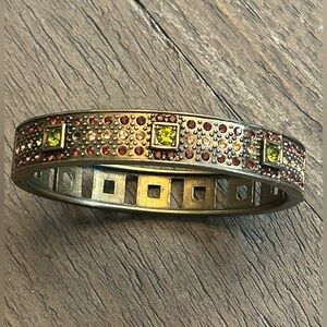 Heidi Daus Crystal Hinged Bracelet